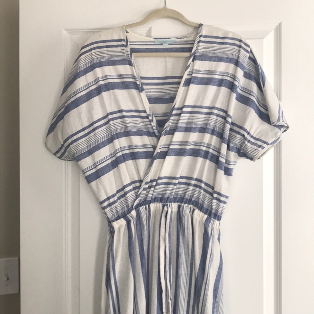 Striped maxi dress size S/M